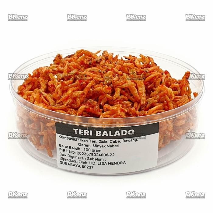 

(Allthebest) Teri Nasi Balado Teri Medan Pedas Siap Makan