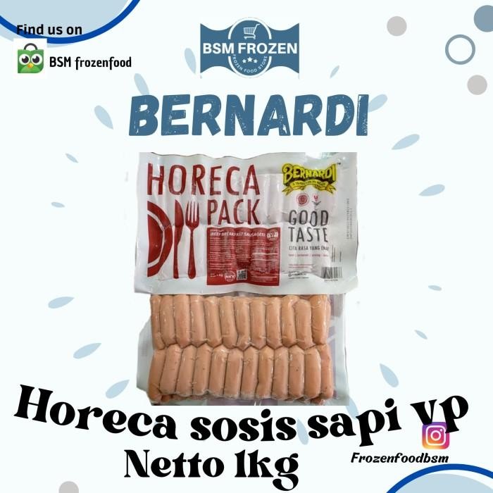 

(Allthebest) bernardi horeca breakfast sosis sapi 1kg vp