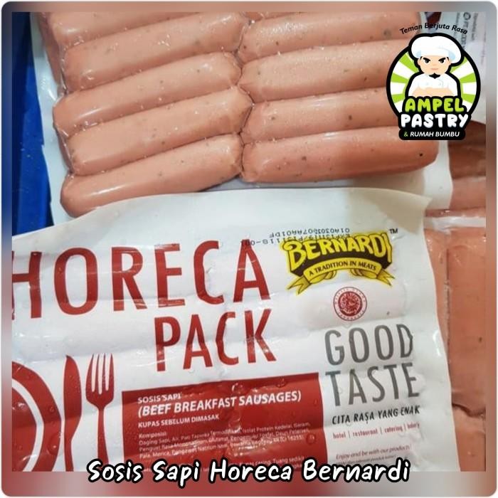 

(Allthebest) "KHUSUS - " Sosis Sapi Horeca Bernardi 500 Gram