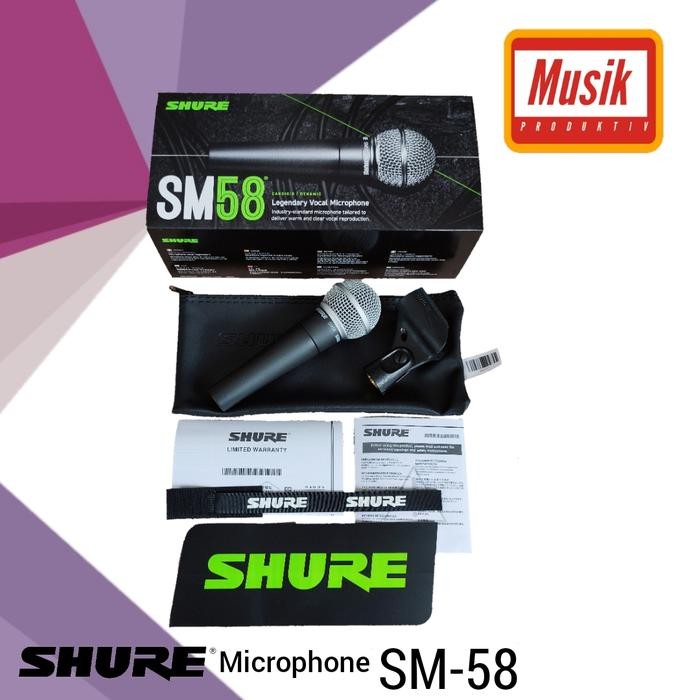 Microphone SHURE SM 58 / SM58 / SM-58 Original