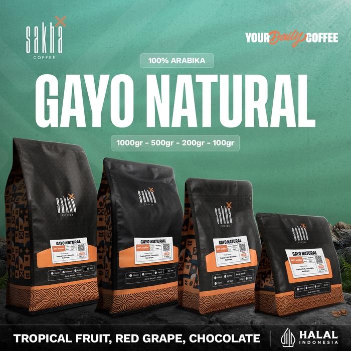 

Otten Coffee - Kopi Arabika Gayo Natural Arabica Coffee Roast Beans Manual Brew