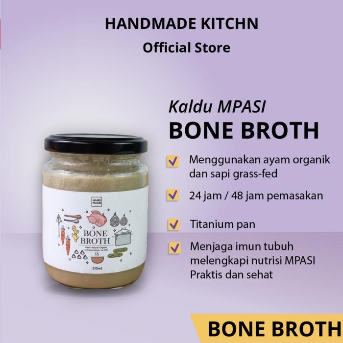 

Premium Chicken BONE BROTH / Kaldu Ayam Kampung Organic / Kaldu MPASI
