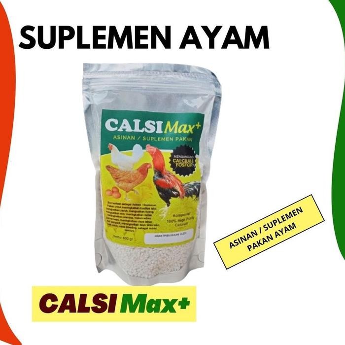 Suplemen Ayam Tinggi Kalsium, Pakan Ayam Pedaging Petelur Calsium + -Gratisongkir