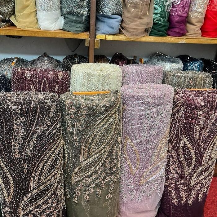 

TULLE FELICIA TWO TONE COLOUR FULL PAYET HARGA 1 METER - TULIS CLUE DI PESANAN SCREENSHOOT KODE 162