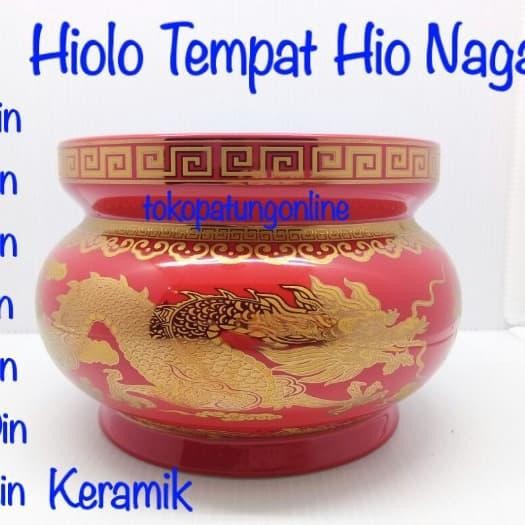 Ready Stok Hiolo Keramik Naga 10in Import