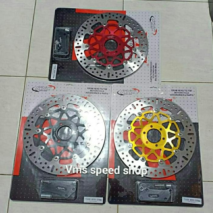 Ready Stok piringan tiger revo ktc racing 320mm/ disc cakram ktc tiger revo 320mm