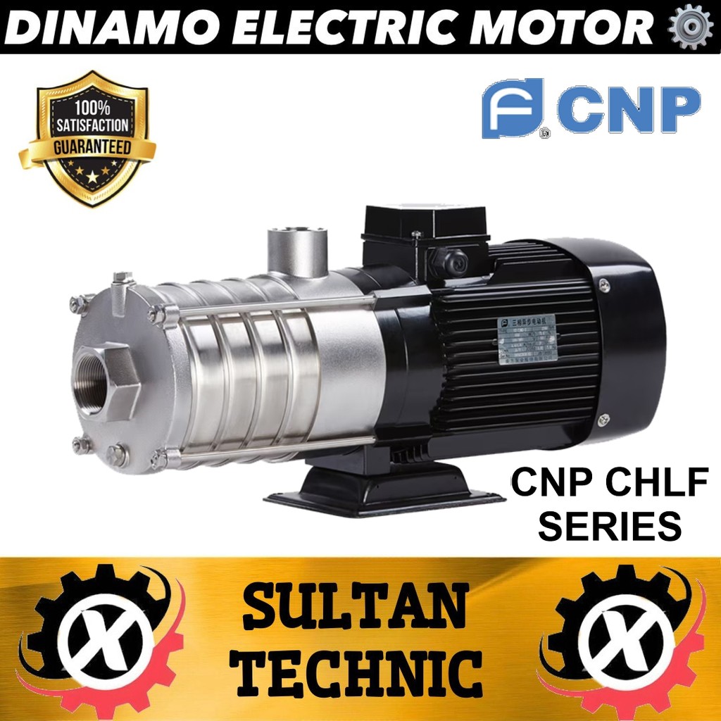 

POMPA CNP CHLF 8-40 1,5KW FLOW/HEAD AT MAX EFFICIENCY:8 m3/h @ 35 m 3 Phase 50Hz / POMPA CNP CHLF8-40 / CENTRIFUGAL PUMP / CNP CENTRIFUGAL PUMP