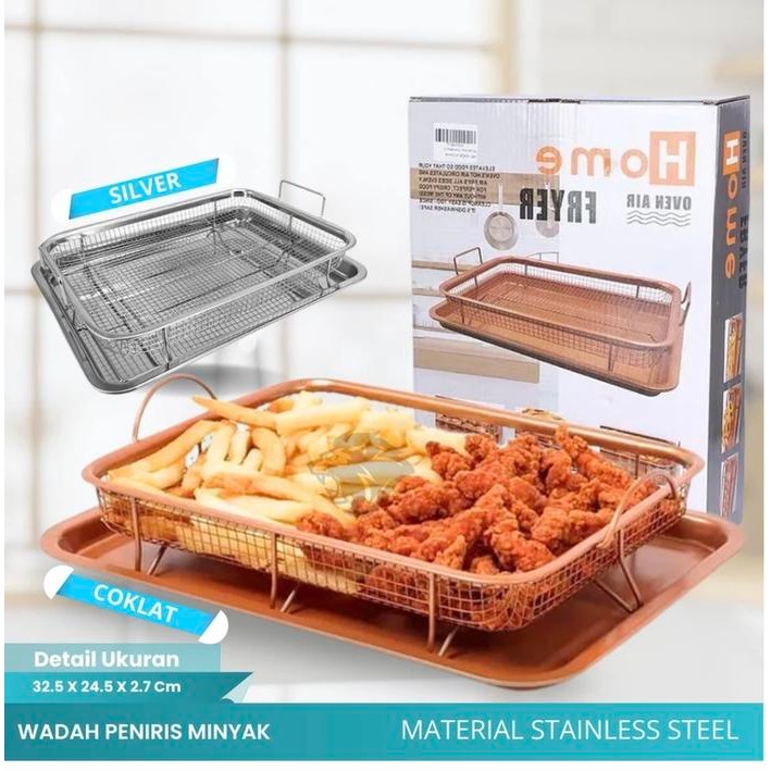 Nampan tirisan minyak / nampan peniris gorengan / saringan nampan tempat tirisan / tray nampan