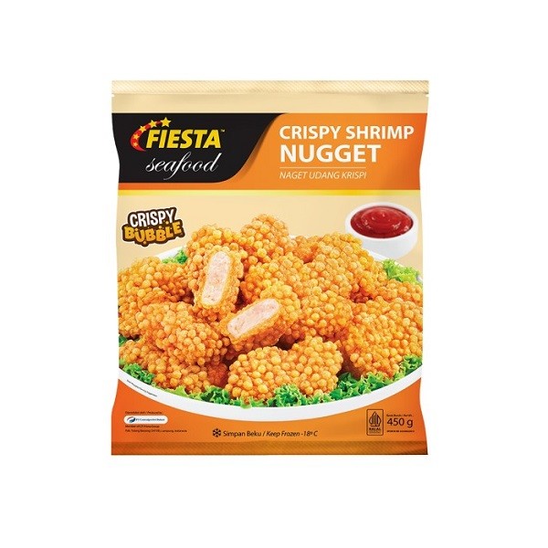 

FIESTA NUGGET SHRIMP CRISPY 450 GR