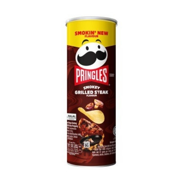 

PRINGLES SMOKEY GRILLED STEAK 102 GR