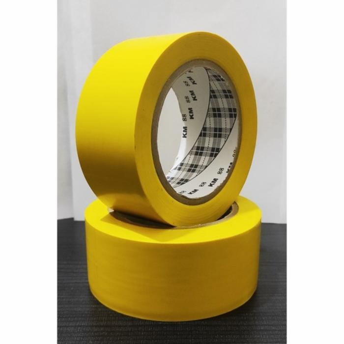 

Lakban Lantai Vinyl Tape KM 88 Kuning 48mm 33m