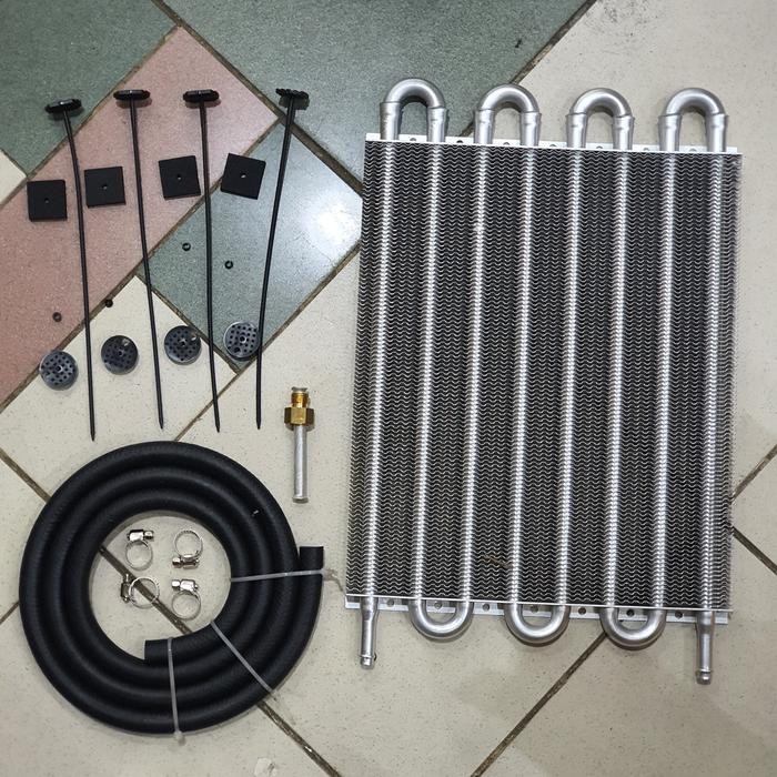 Terbagus Oil Cooler Matic Atf Cooler Innova Fortuner Universal 8Row