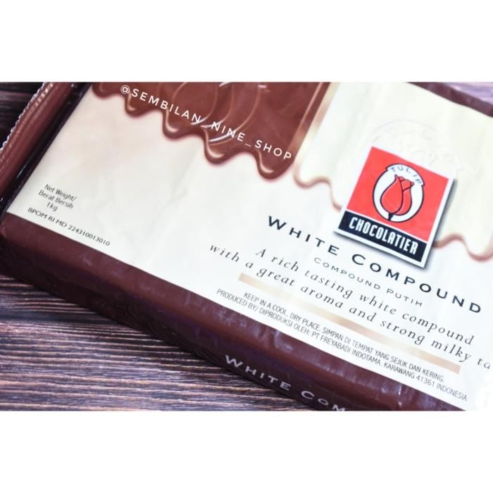 

Lecy.store2 Tulip White Compound Chocolate 1 kg