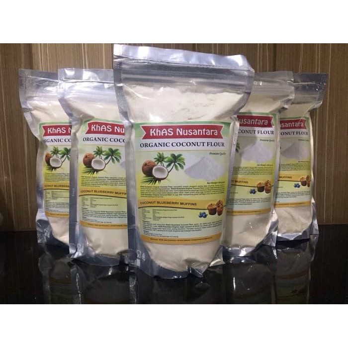 

Vanilla.storee TC Tepung Kelapa Keto (Coconut Flour) Premium Quality 500 gram