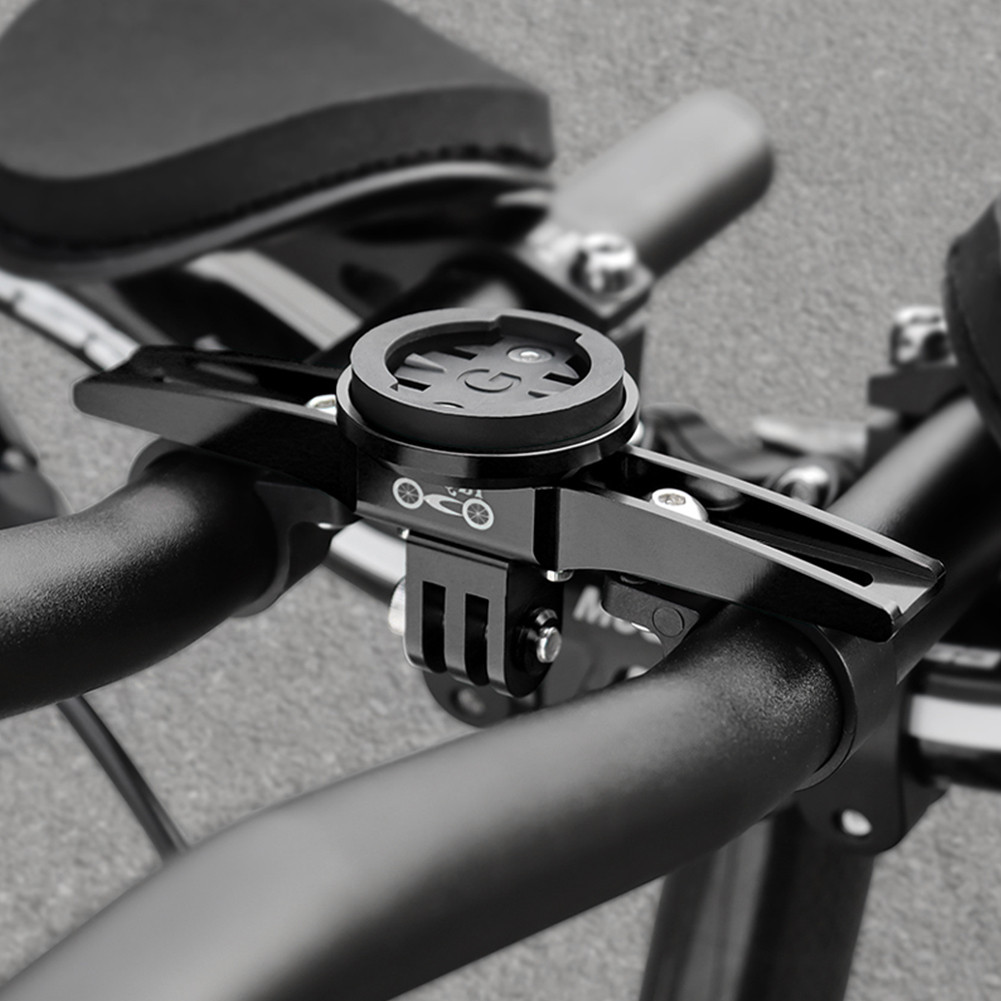 IMPORT TT Handlebar Computer Mount 22.2/25.4mm Bike TT Handlebar Holder Aluminum Alloy Bike Sports