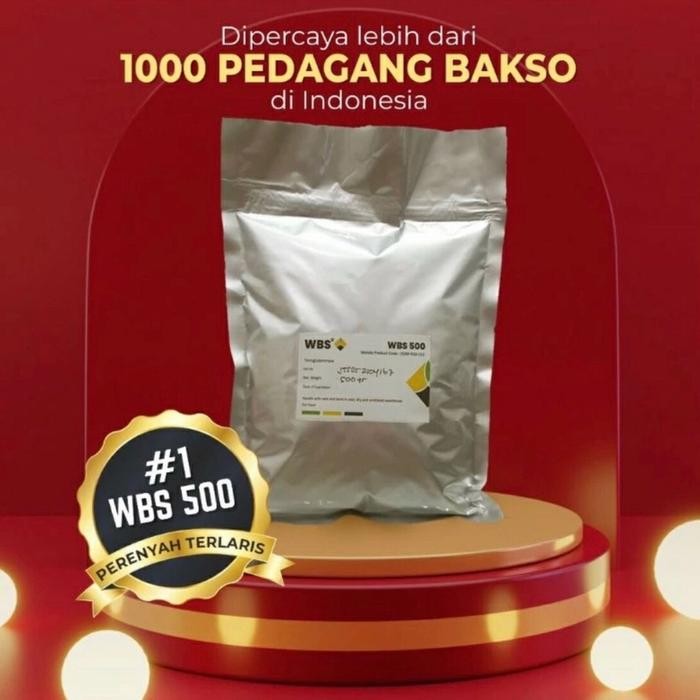 

(500gr) Enzim WBS 500 - Untuk bakso kress - Perenyah - Meningkatkan tekstur sosis / nugget / ham /