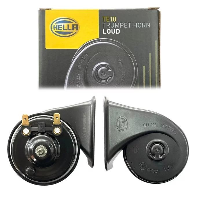 Ready Klakson Keong Hella Hitam 12V 24V / Klakson Hella Hitam 12V 24V