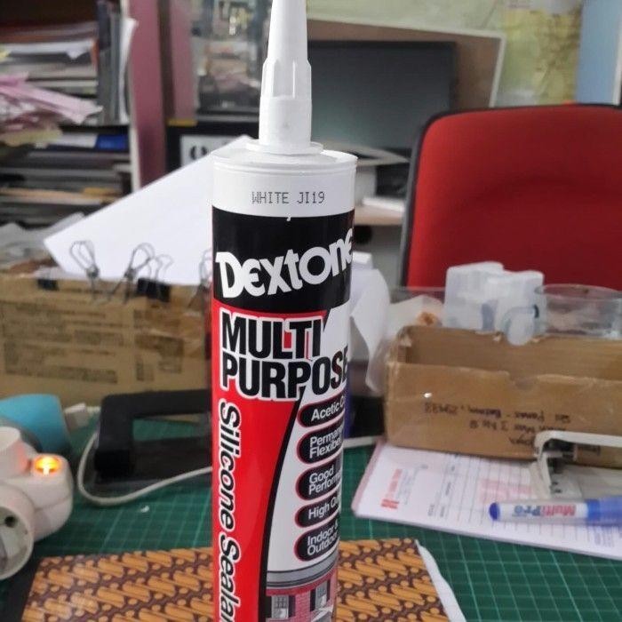 Silicone Sealant / Lem Silikon Kaca Brown Cokelat Coklat DEXTONE