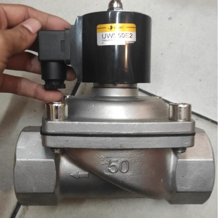 SELENOID VALVE 2 INCH STAINLEES STEEL NORMALY CLOSED