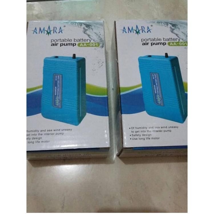 READY STOK AERATOR POMPA GELEMBUNG UDARA IKAN DENGAN TENAGA BATERAI TANPA LISTRIK PLN AMARA AA001 AA