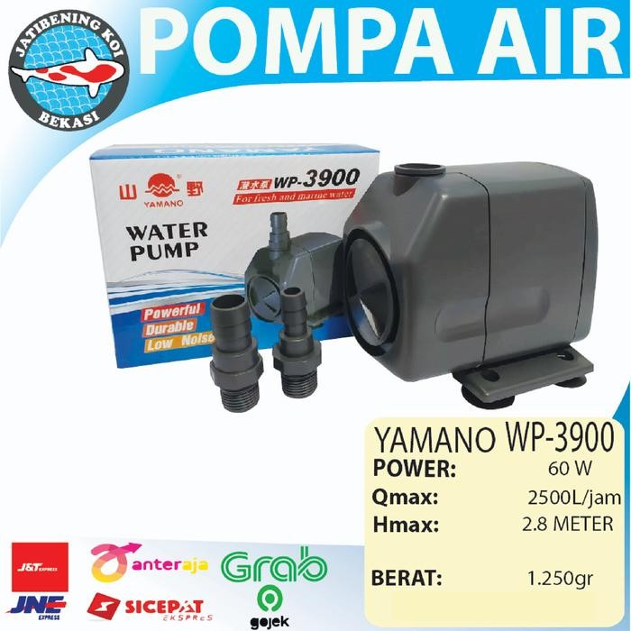 YAMANO POMPA AIR KOLAM IKAN WP 3900 WP3900