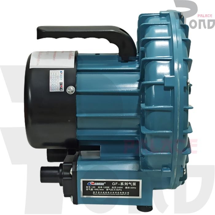AERATOR KOLAM KOI RESUN GF 120W AIR PUMP RING JET BLOWER TURBO PUMP