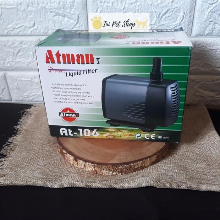 ATMAN AT-106 POMPA CELUP AQUARIUM / WATER PUMP ATMAN AT 106
