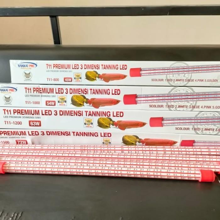 LED AQUARIUM AQUASCAPE TANNING LAMP ARWANA PREMIUM SAKKAI PRO T11 800