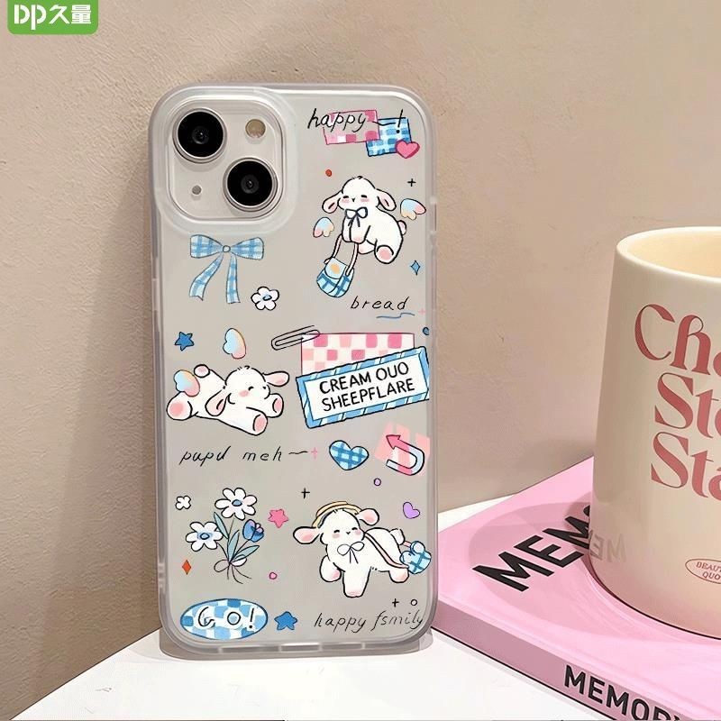 Boneka Domba Imut Case Infinix 10 Plus  60Pro Plus hot 60i Smart 9  Note 50 Pro I 820S 512 Play 630I