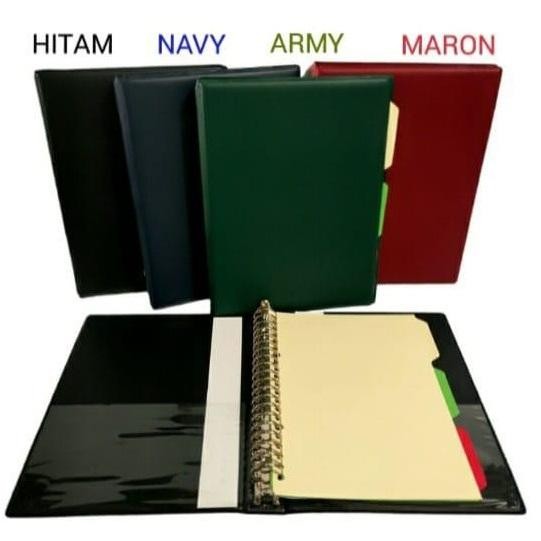 

[1 pcs] binder note a5 kulit premium koala / map binder a5 kulit premium koala kode 386