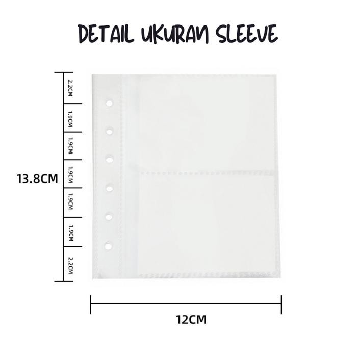 

(a7 wide) mini fluffy binder photocard / pc album kode 81