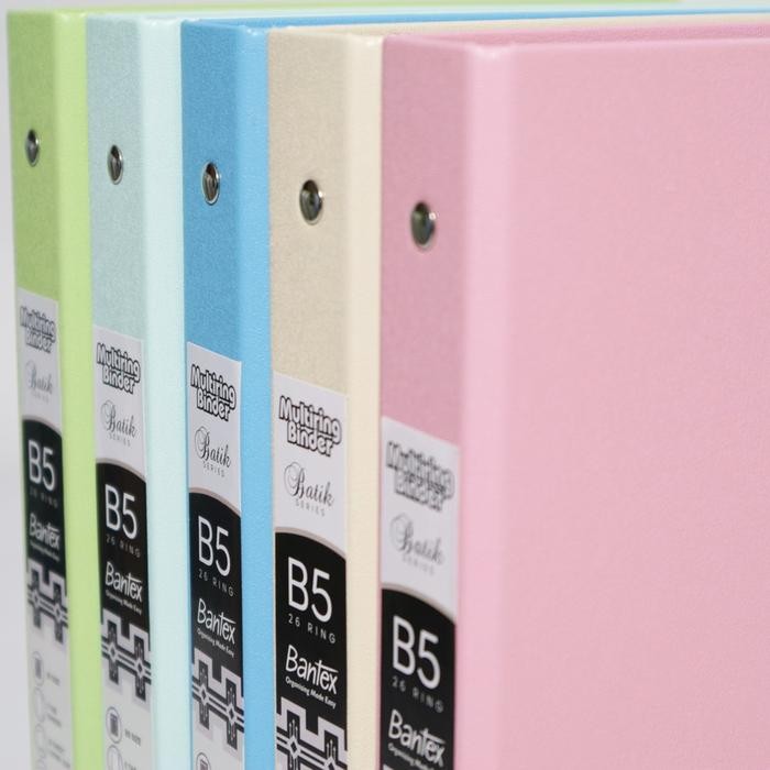 

bantex b5 multiring binder - batik series 1336 kode 708