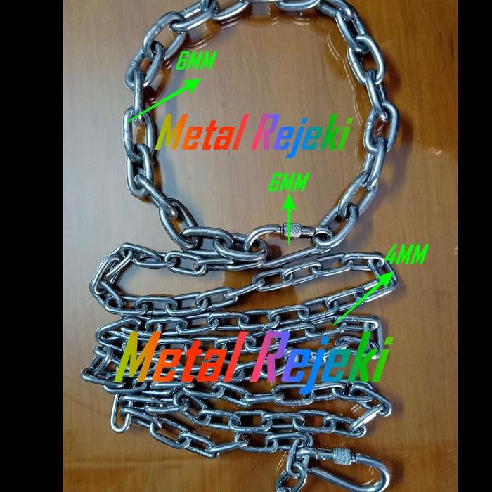 RANTAI ANJING STAINLESS STEEL 304