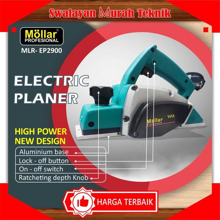 Pasah Kayu mata TCT Mollar EP2900 Planer Serut Ketam Planner *