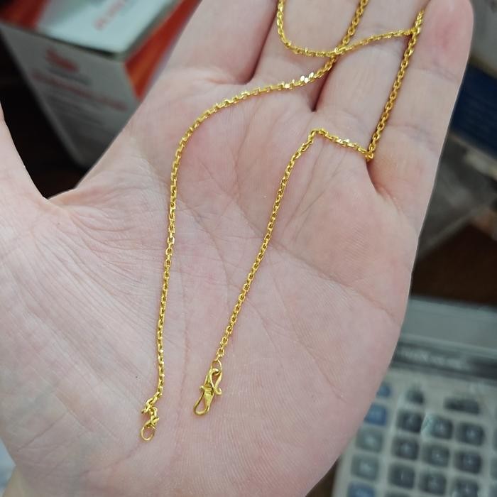 Kalung 24k 24 karat 24karat emas asli 5gram 5 gram 5gr 5g 5 gr *