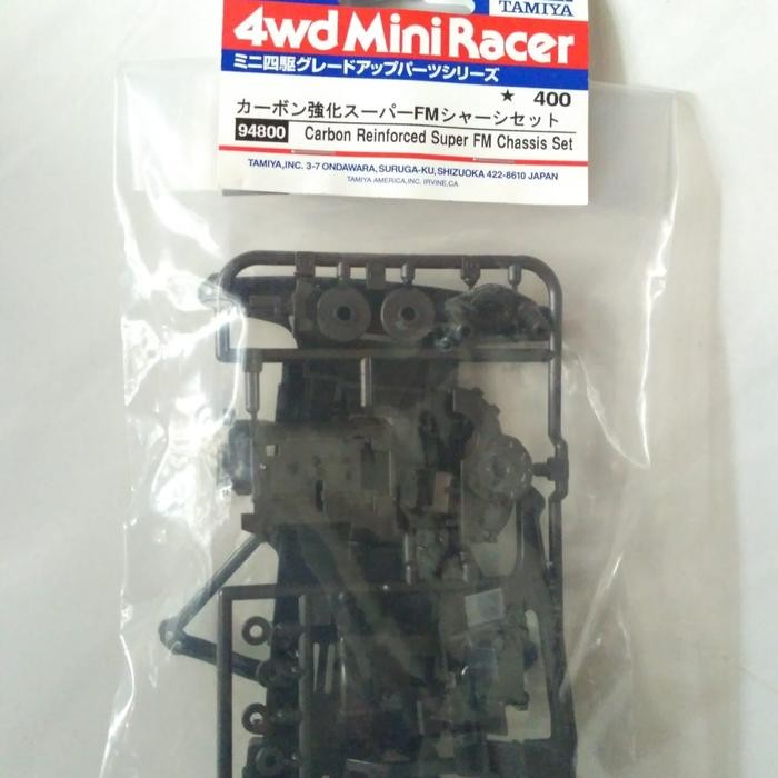 Tamiya 94800 Carbon Reinforced Super FM SFM Chassis Set MIP