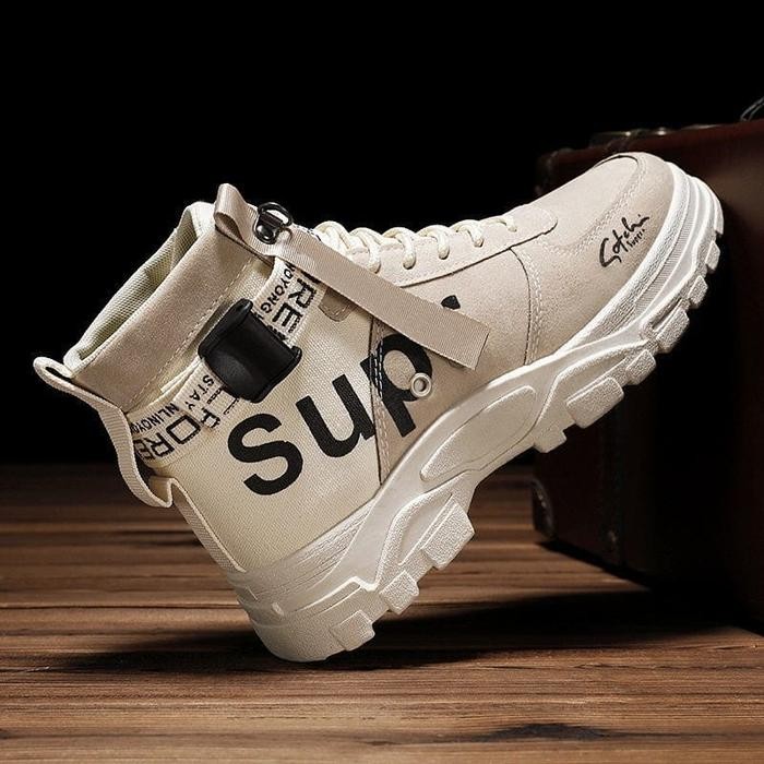 Saint Barkley - Supr Sepatu Boots Pria Sporty Sepatu Kerja Free Box