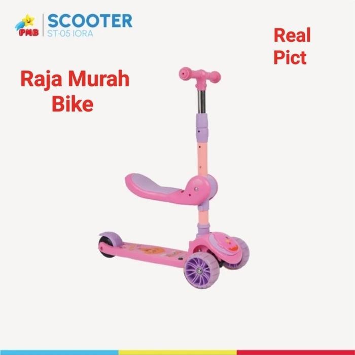 TERMURAH Skuter Duduk Iora ST05 Skuter Anak Duduk Scooter Duduk Iora READY STOCK