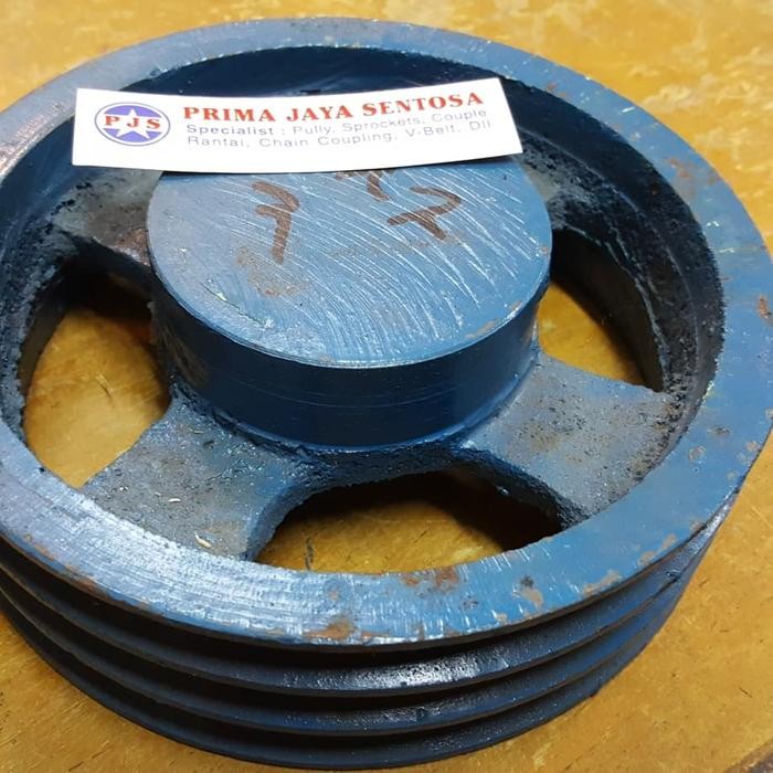 Sale Pully Besi Ancuran B3 - 7 Inch Jari Pulley Besi Puli Cor