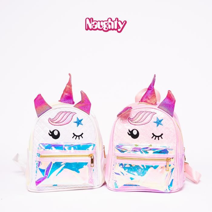 Elizabeth'S Bags - Tas Ransel Anak Perempuan Sekolah Tk Paud Backpack Unicorn Bbp220600915 Naughty