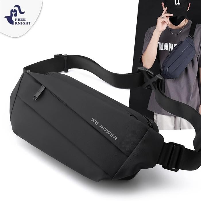 

PT525 Freeknight Tas Pinggang Selempang Pria Tas Waistbag Cowok Casual TS228 BOOM SALE