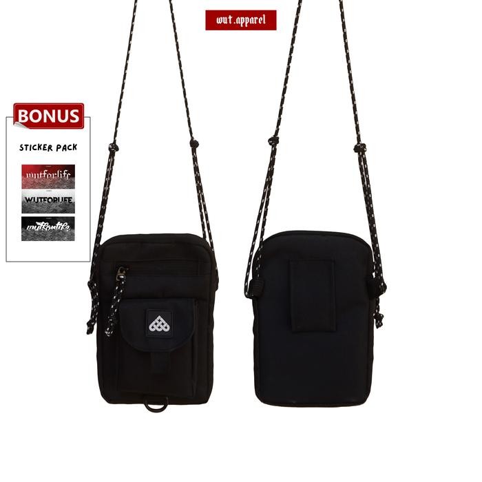 

GV548 wut.apparel - Slingbag Tas Selempang Simplicity Pria Cowok Wanita Cewek CUCI GUDANG