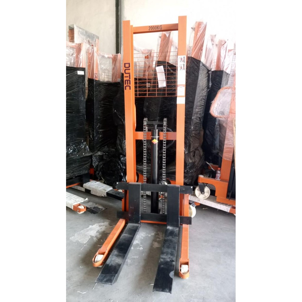 2 Ton 2 Meter Hand Stacker Manual / Forklift Manual
