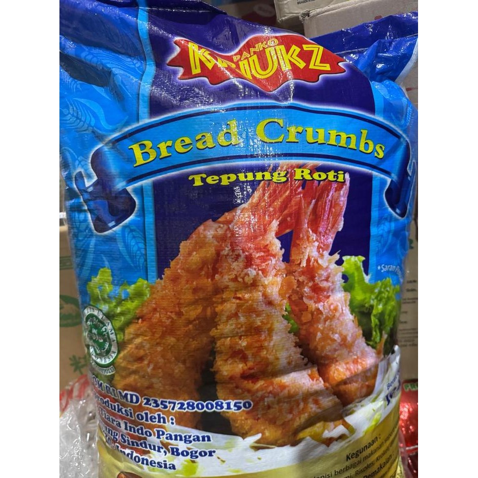 

1 Bal Isi 10 Kg Tepung Roti / Bread Crumbs Kriukz Mix