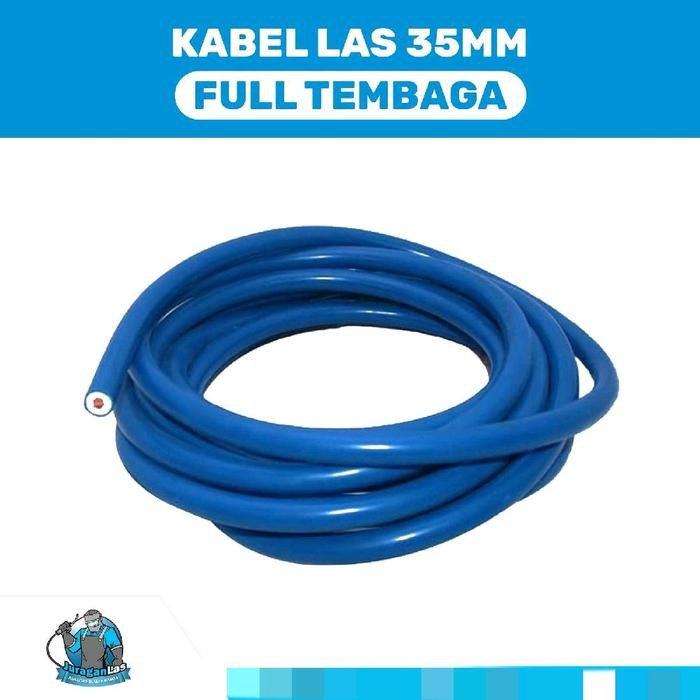Kabel Las 35Mm Stahlwerk Full Tembaga