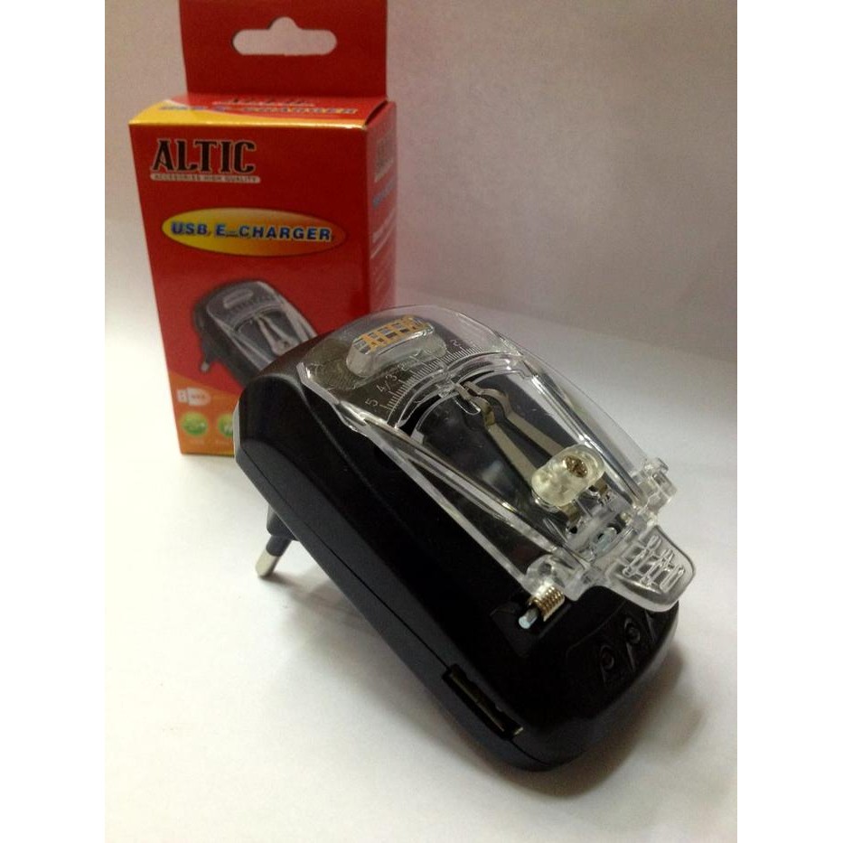 Altic Desktop Jepit USB E Charger Universal