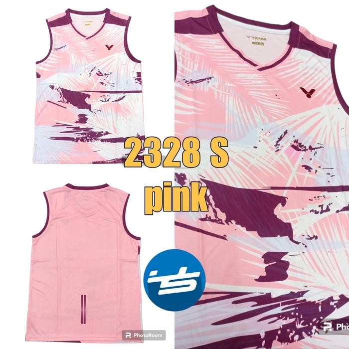 Kaos Baju Badminton Bulutangkis Vic 2328 Singlet Termurah Best Quality 100% Original