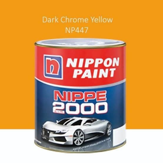 CAT DUCO NIPPE 2000 NP 447 DARK CHROME YELLOW / CAT MINYAK