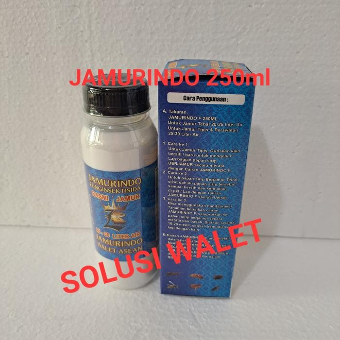 JAMURINDO PEMBASMI JAMUR PAPAN SIRIP RUMAH BURUNG WALET ORIGINAL