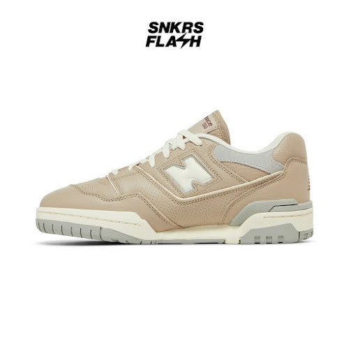 NEW BALANCE 550 DRIFTWOOD TURTLEDOVE Sepatu Sneakers Unisex - BB550LY1 - Size 37.5
